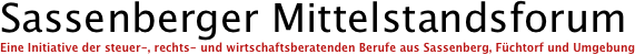 Sassenberger Mittelstandsforum
Eine Initiative der steuer-, rechts- und wirtschaftsberatenden Berufe aus Sassenberg, Füchtorf und Umgebung